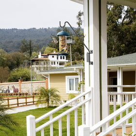 AILIN YELOKIE weather-ready steel for year-round outdoor use.
