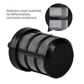 Aimela bottom-weighted filter design sinks easily for stable operation.