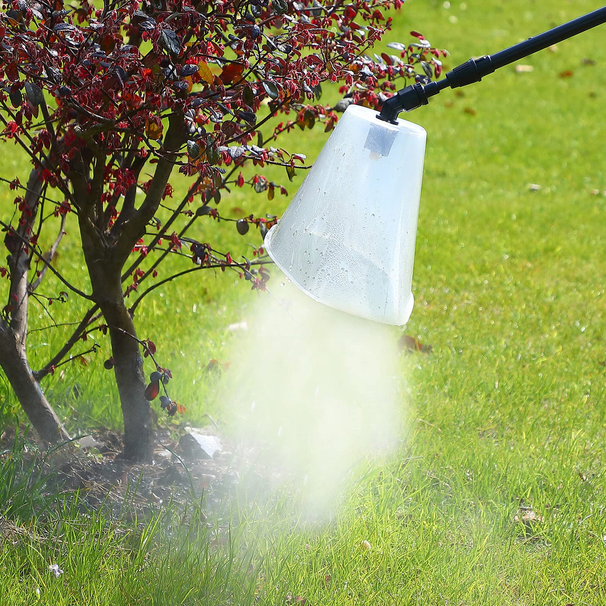 Aimela Drift Guard sprayer accessory enhances accuracy and safety