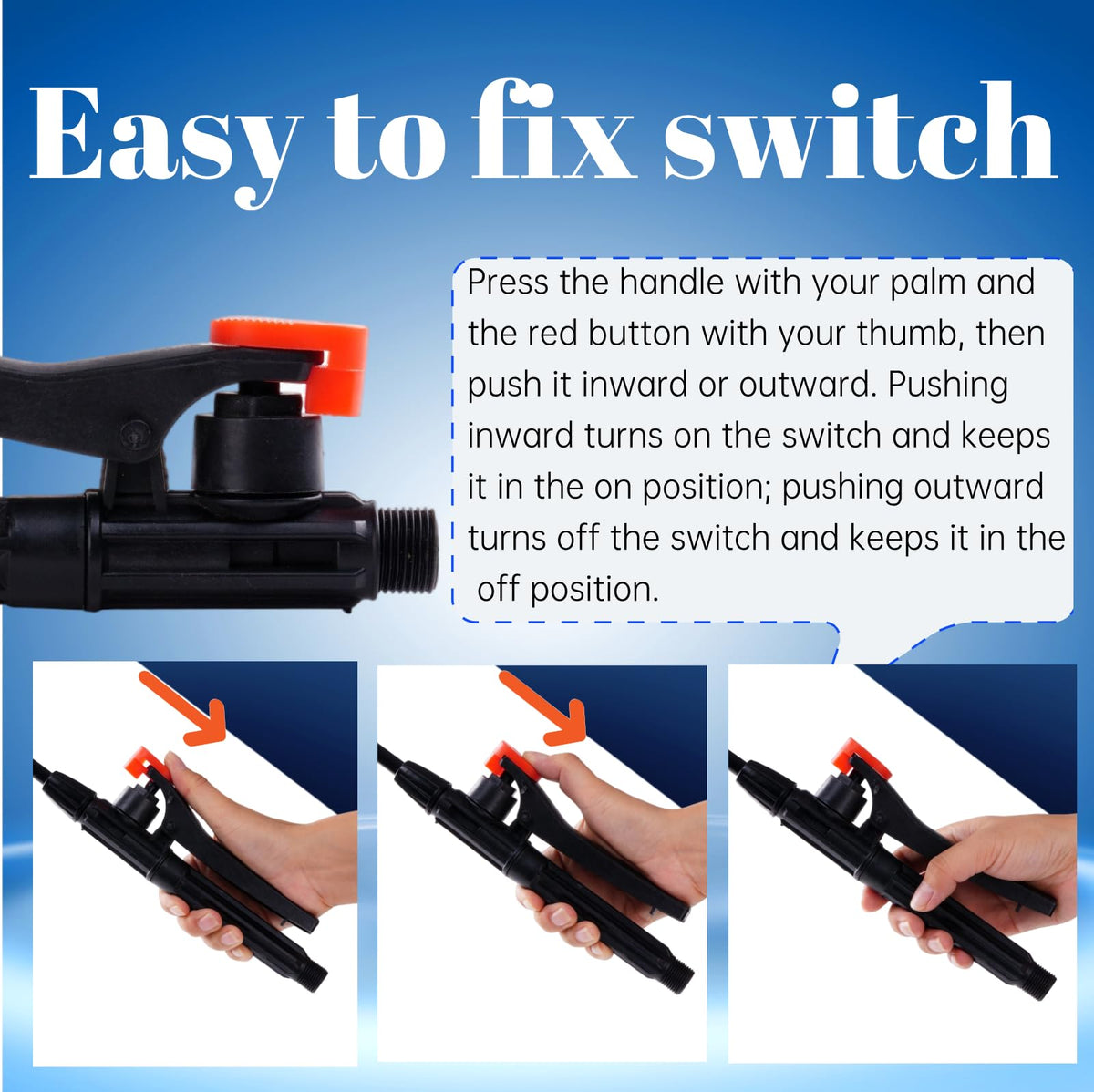 Aimela replacement kit features tool-free installation for outdoor use.