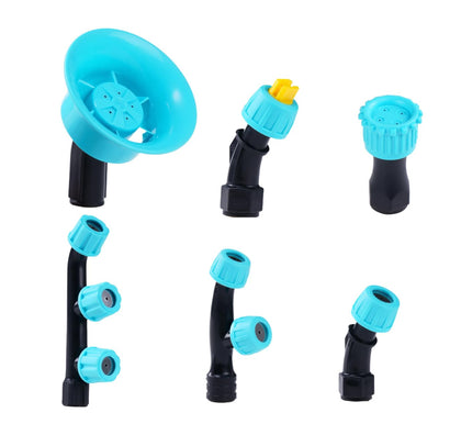 Aimela spray nozzle kit with six nozzles for versatile field spraying