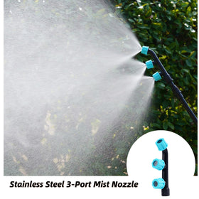 Aimela atomizing nozzle 1.8mm for gentle seedling spray and deeper reach