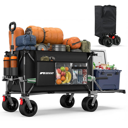 Aimnny 55-inch tailgate design demonstrates oversized item storage for easier transport