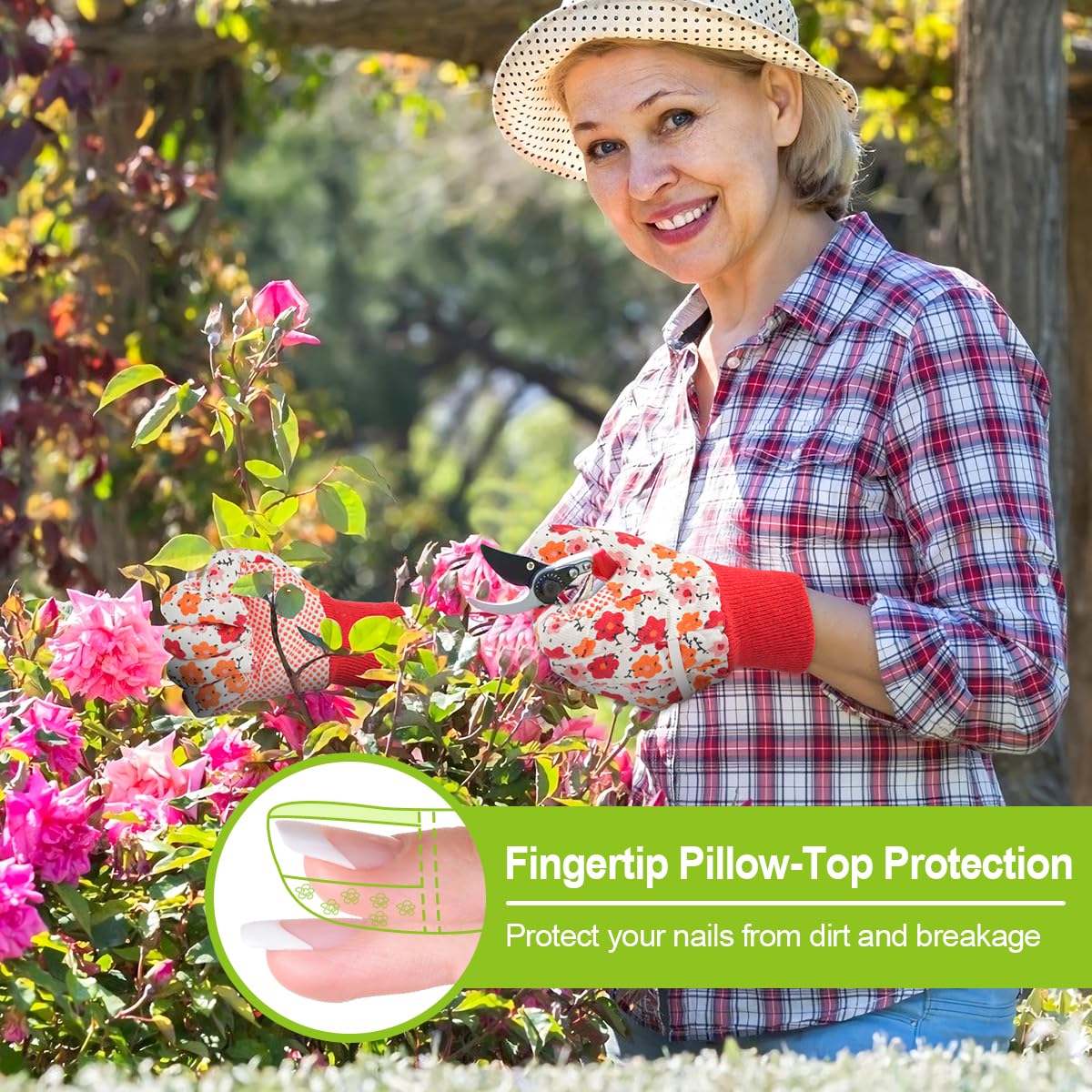 Elastic wrist design keeps dust out while staying snug during tasks.
