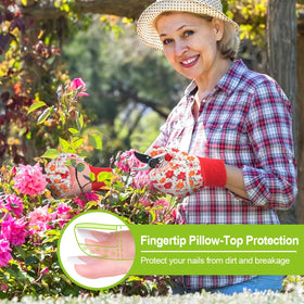 Elastic wrist design keeps dust out while staying snug during tasks.