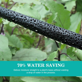 AIODE flat hose ideal for trees and shrubs irrigation with reduced waste.