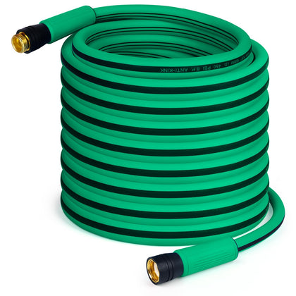 AIODE garden hose five-eighth inch 35ft flexible for easy watering and coil-friendly handling.