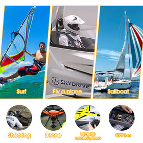 AIOMEST AI-881M backlit LCD aids visibility in low-light wind checks.