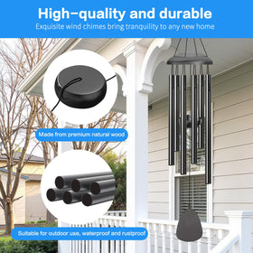 AIONASA wind chimes gift-ready packaging makes a thoughtful present.