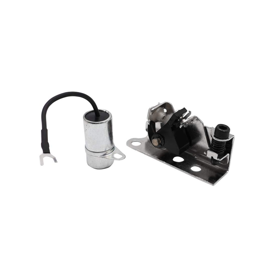AIPICO points condenser set for Onan B-series engines, precision parts ensure steady spark.