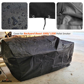 Airizin all-weather pellet grill cover protects against sun and rain