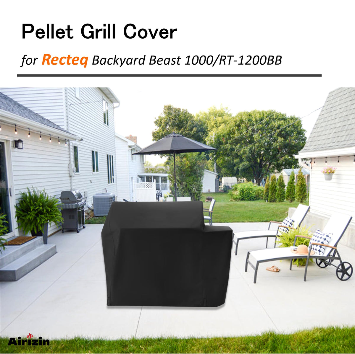 Airizin 48W x 30D x 41H fit ensures full coverage