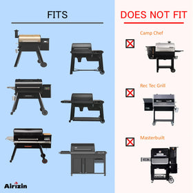 Airizin meat probes fit Traeger Woodridge grills with probe jack.
