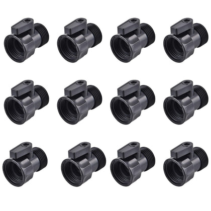 AIRLUNCH 12-pack valve thread for American hoses ensures snug fit.