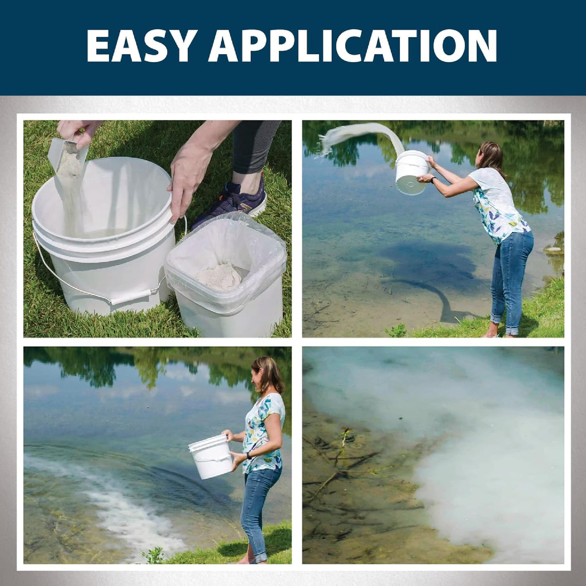 Airmax EcoBoost PRx clears cloudy pond water quickly