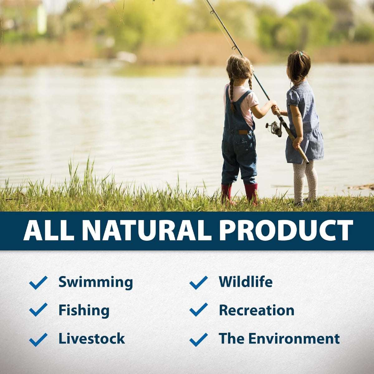 Airmax EcoBoost PRx works with PondClear bacteria for clearer water