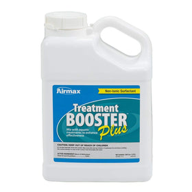 Airmax Treatment Booster Plus bottle pouring to boost absorption.