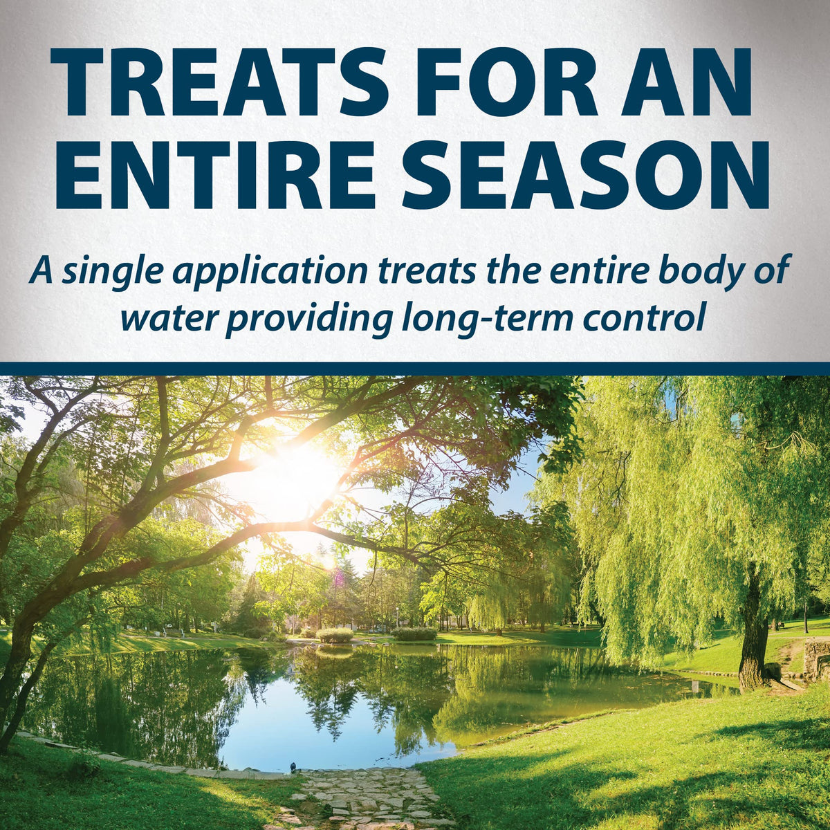 Airmax WipeOut ready-to-use product promotes convenient pond maintenance.