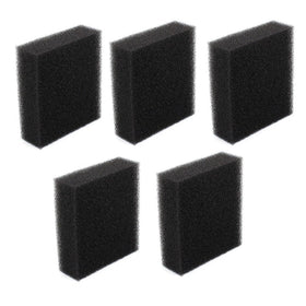 AISEN 5-pack air filter front view, compatible with Homelite and Ryobi trimmers.