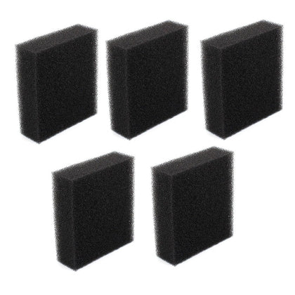 AISEN 5-pack air filter front view, compatible with Homelite and Ryobi trimmers.