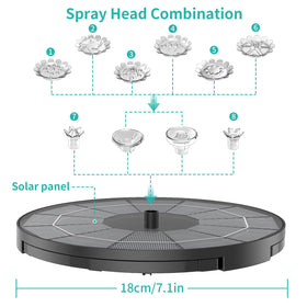 AISITIN 20-inch bowl provides ample space for birds to bathe together