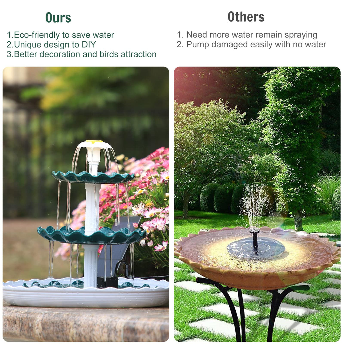 AISITIN DIY-ready fountain enables creative water features in your garden