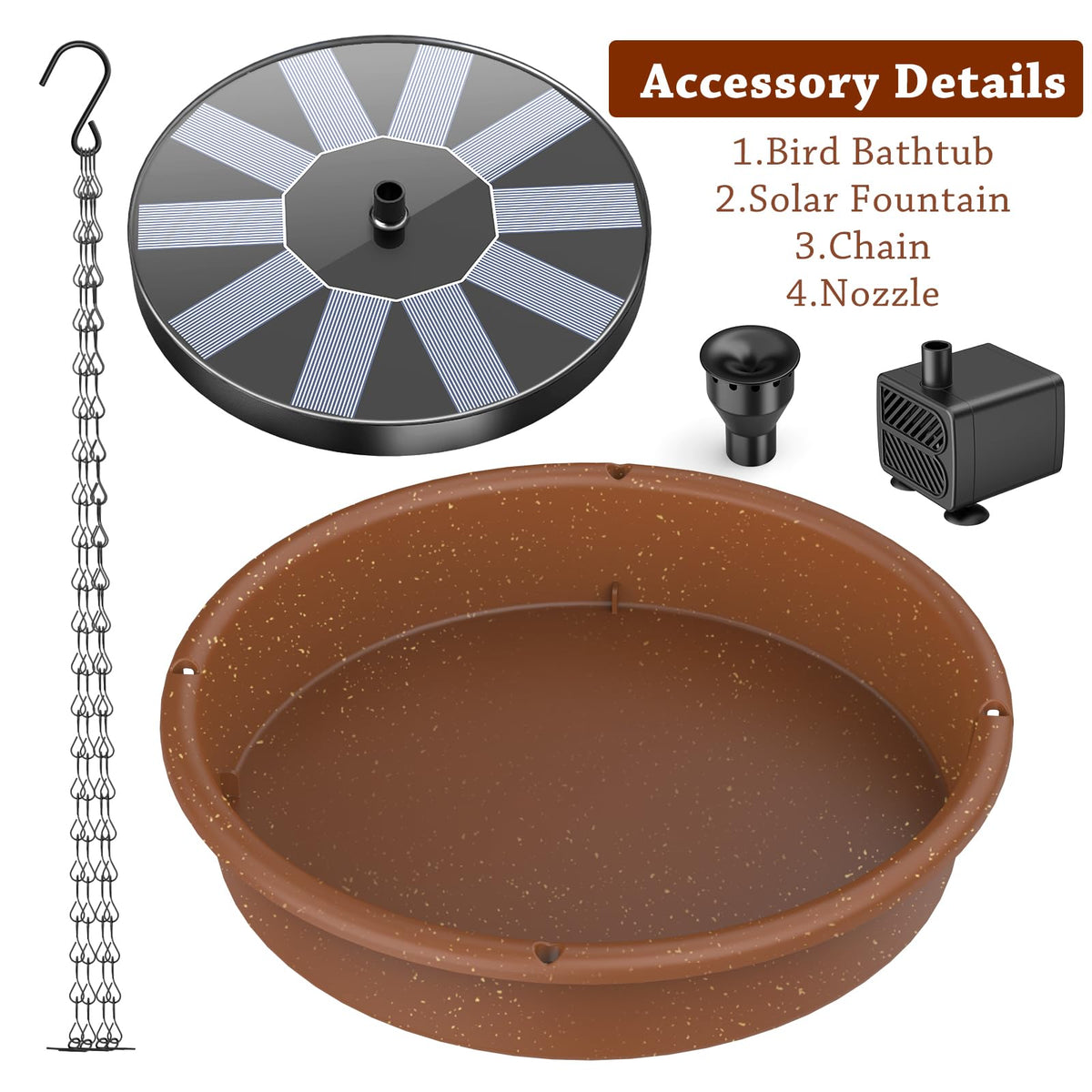 AISITIN easy-hang design simplifies outdoor setup.