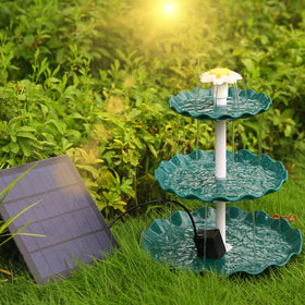 AISITIN fish-tank water circulation via detachable solar pump.