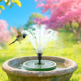 AISITIN garden pond setting highlights peaceful ambiance and bird-attracting water features.