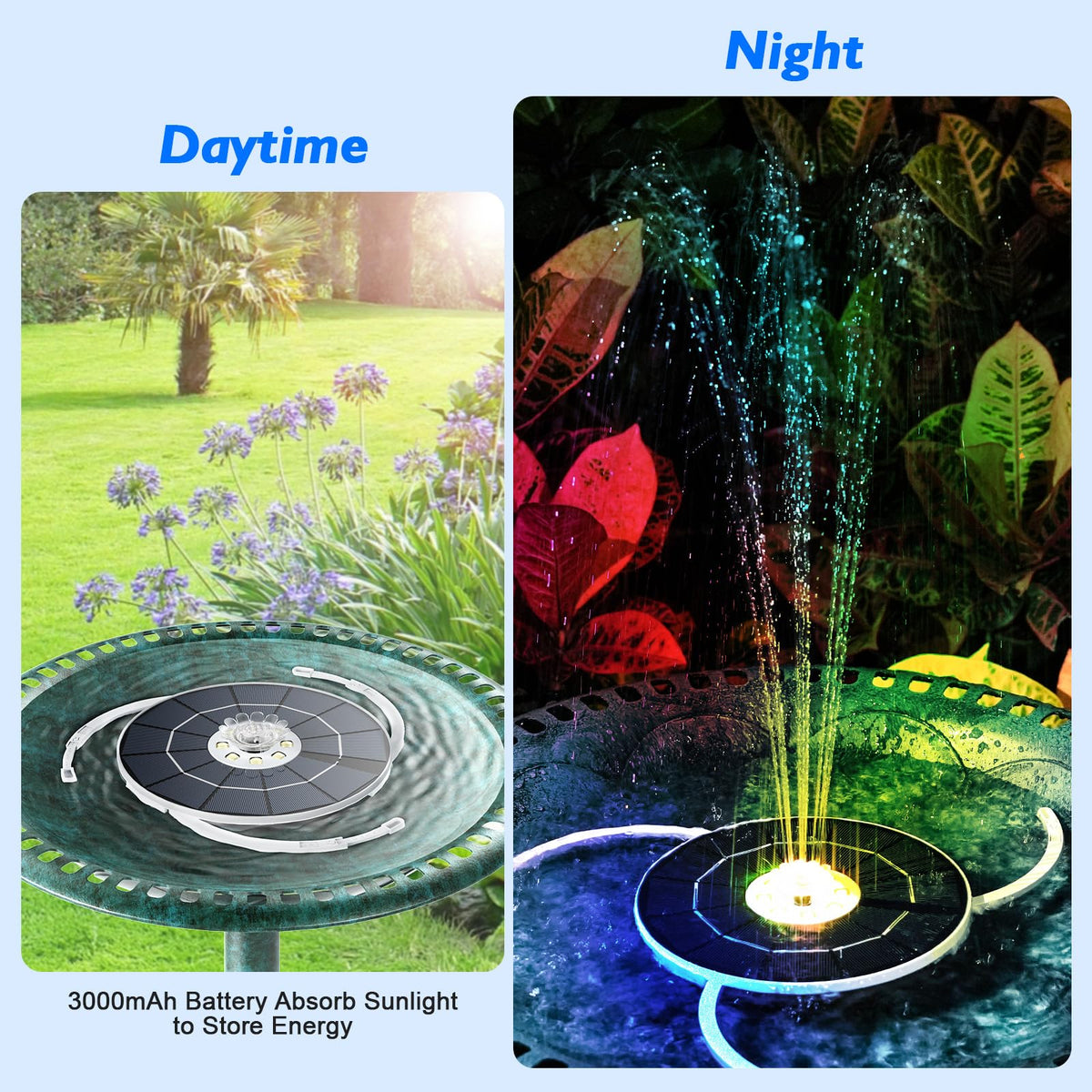 AISITIN nine nozzle shapes offer varied sprays for customization