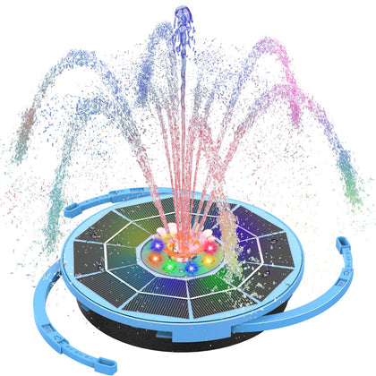 AISITIN solar bird bath fountain pump—stable power for outdoor water features