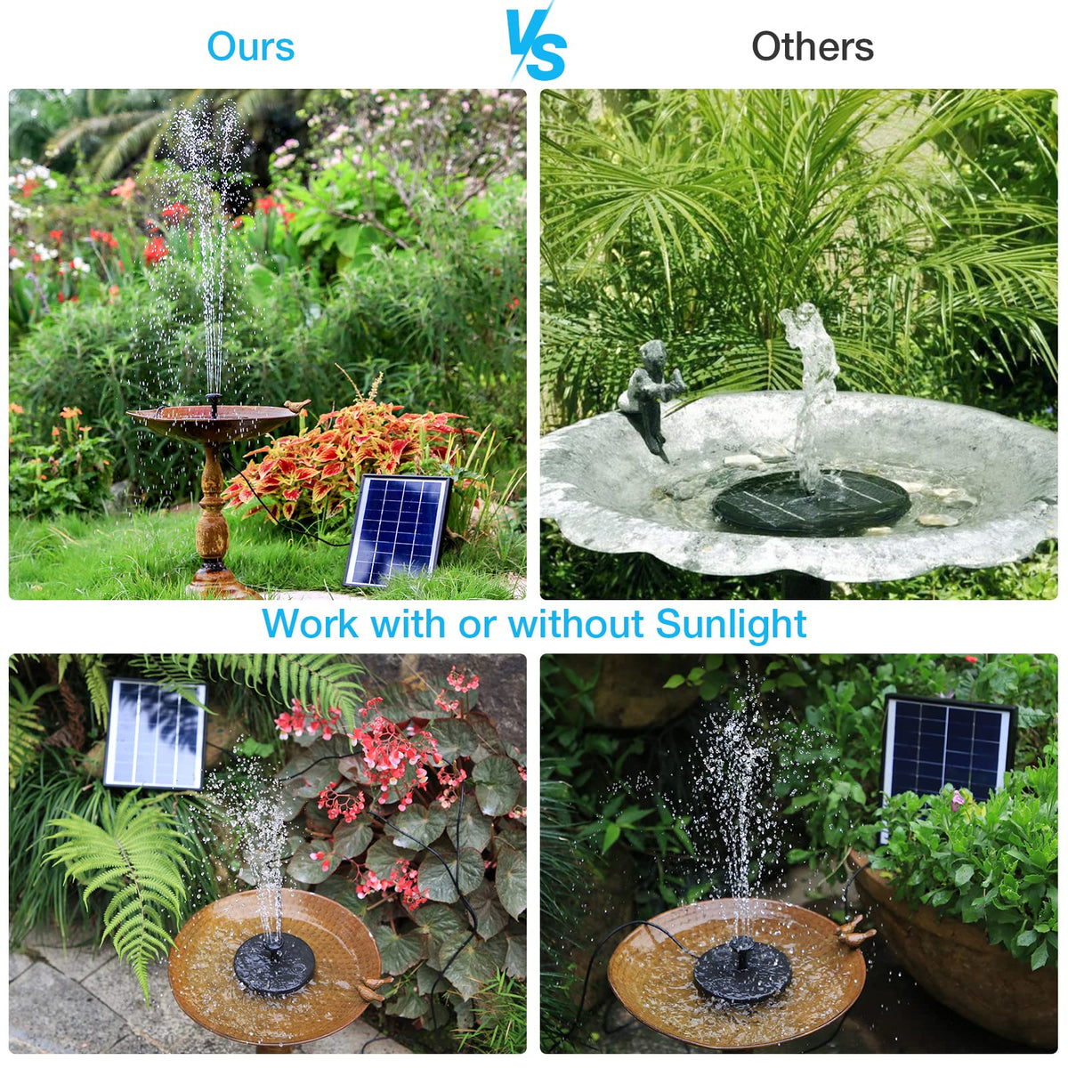 AISITIN sturdy outdoor build withstands weather for long-term use.