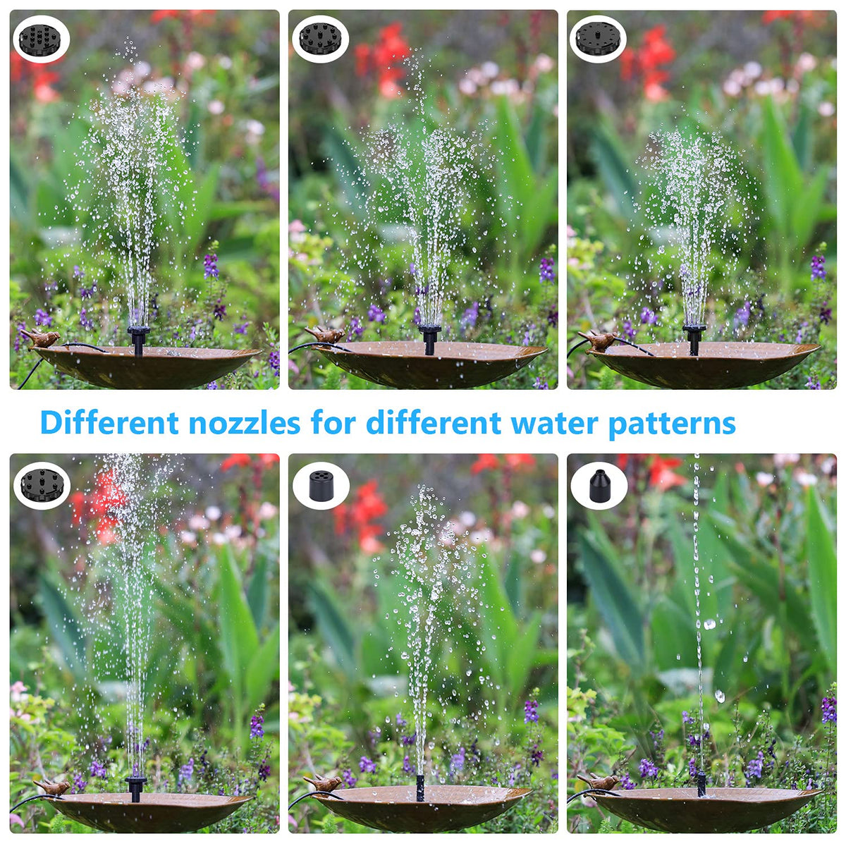 AISITIN water-pipe four-feet enables flexible fountain layouts