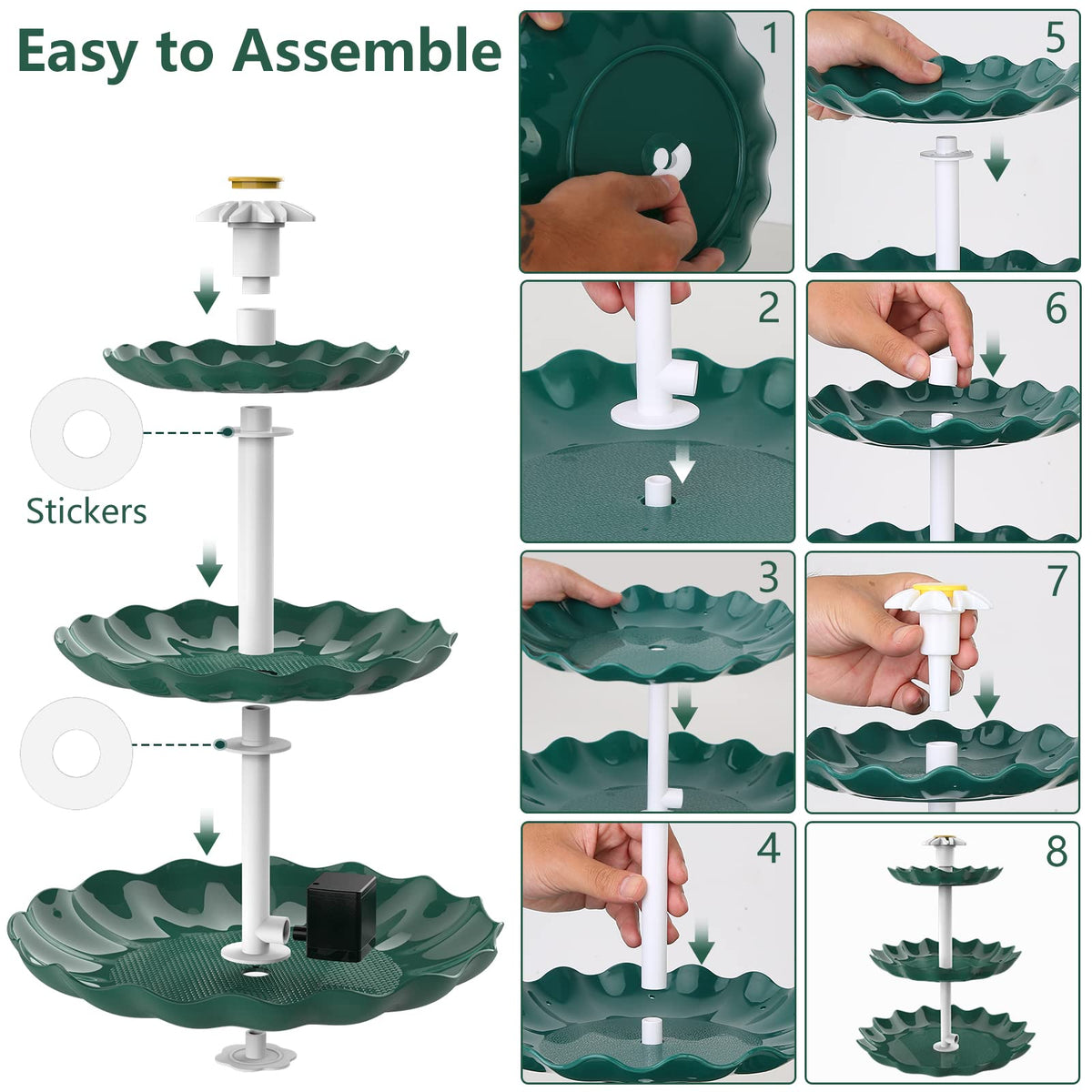 AISITIN water pump cleaning tip for easy maintenance and longevity.