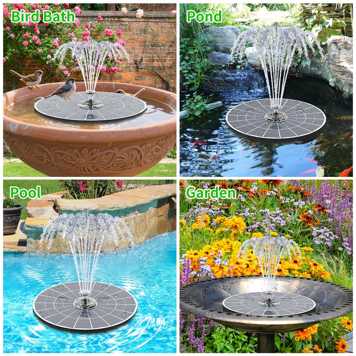 AISITIN windmill nozzle adds dynamic outdoor spray effects