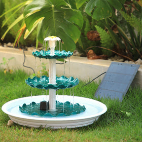 AISITIN outdoor garden decoration doubles as a bird feeder for seasonal use