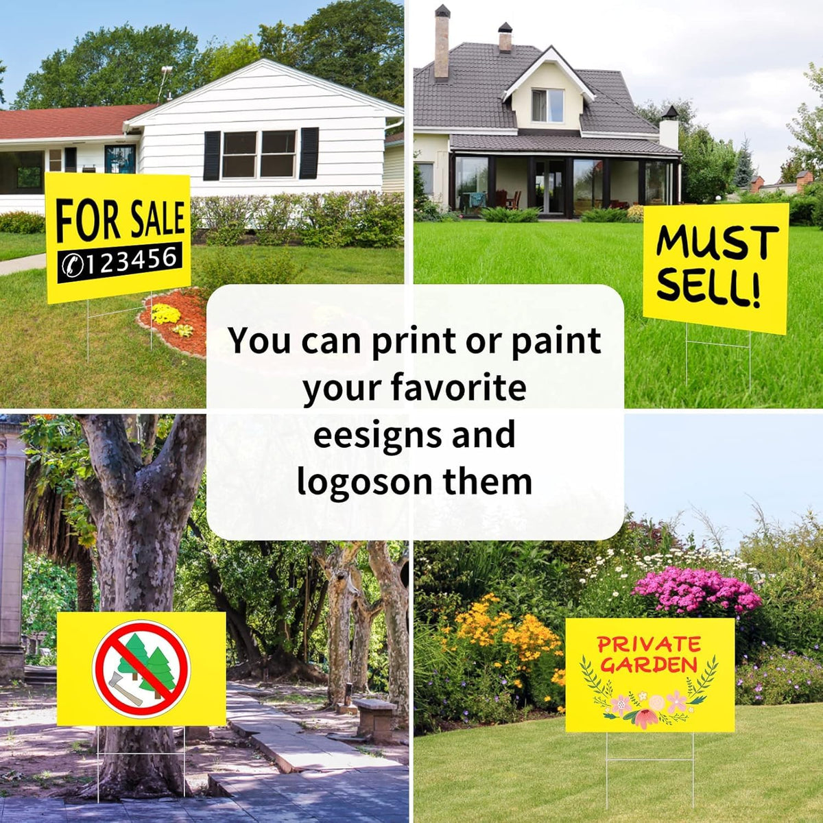 AITIKUE color pens included to customize signs on-site