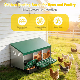 Aivituvin 3-compartment nests inside for organized eggs