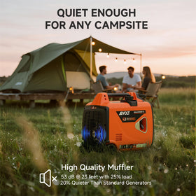 AIVOLT three-way start demonstrates versatile ignition options for outdoor use.