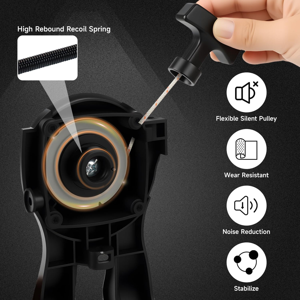 AIYOYOLIFE replacement-a051001312-assembly eases setup for compatible Echo models.