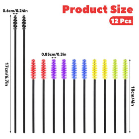 Aiyorse large nylon tube brush for wide openings without scratching