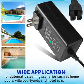 AIZYSY C1/C2/C2B compatibility adapter shown for robot cleaners.