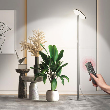 AJABotanics Grow Light full-spectrum panel delivering balanced daylight for indoor plants