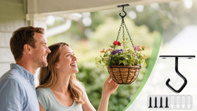 AJART ceiling hook ideal for balcony planter setups