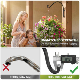 AJART wind chime hanger bracket adds decorative utility