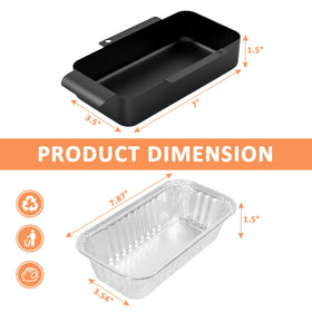 AJinTeby aluminum drip pan liners ready for grease containment on CharBroil TRU-Infrared