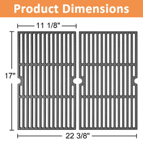 AJinTeby two-pack grates designed for easy replacement and seamless compatibility.