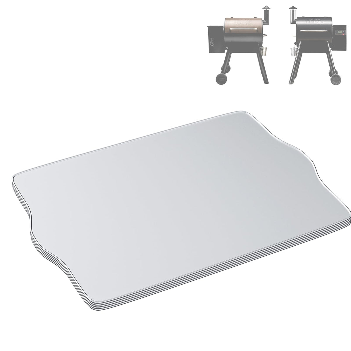 AJinTeby drip tray liner for Traeger Pro 575 and Pro 22 with easy grease management