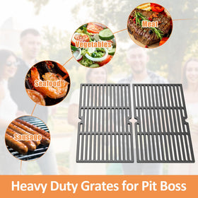 AJinTeby grates fit Pit Boss Memphis layout for quick upgrades during backyard cookouts.