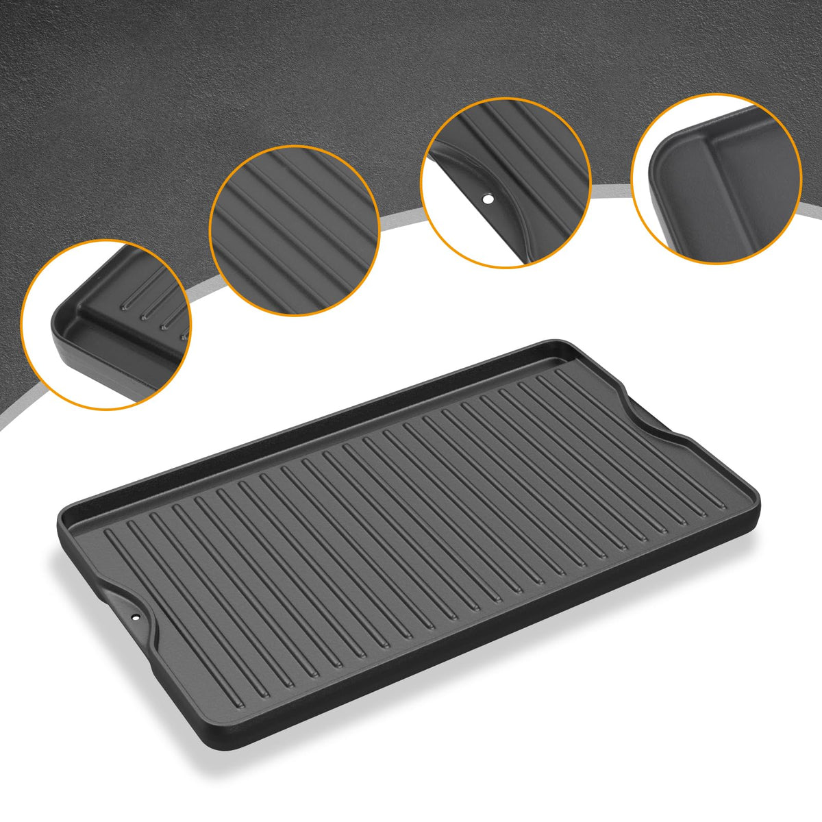AJinTeby even heat distribution speeds cooking and ensures consistent searing